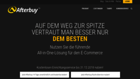 What Afterbuy.de website looked like in 2019 (5 years ago)