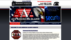 What Aceamericanalarm.com website looked like in 2019 (5 years ago)