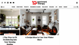 What Apartmenttherapy.com website looked like in 2019 (5 years ago)