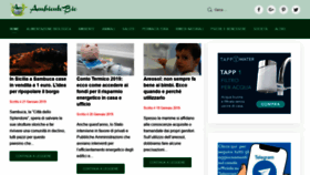 What Ambientebio.it website looked like in 2019 (5 years ago)