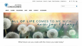 What Accessconsciousness.com website looked like in 2019 (5 years ago)
