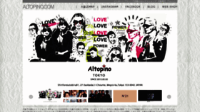 What Altopino.com website looked like in 2019 (5 years ago)