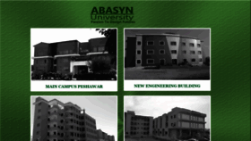 What Abasyn.edu.pk website looked like in 2019 (5 years ago)