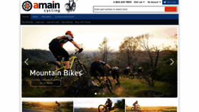 What Amaincycling.com website looked like in 2019 (5 years ago)