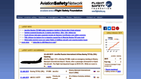 What Aviation-safety.net website looked like in 2019 (5 years ago)