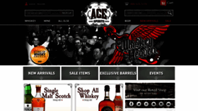 What Acespirits.com website looked like in 2019 (5 years ago)