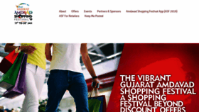 What Amdavadshoppingfestival.com website looked like in 2019 (5 years ago)