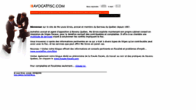 What Avocatfisc.com website looked like in 2019 (5 years ago)
