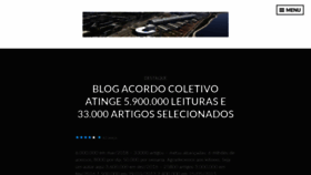 What Acordocoletivo.org website looked like in 2019 (5 years ago)