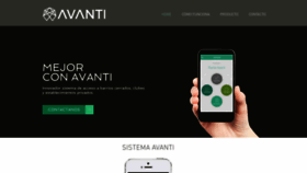 What Avantiapp.com website looked like in 2019 (5 years ago)