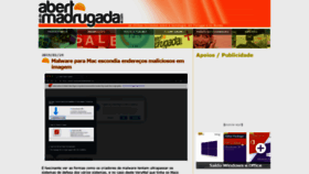 What Abertoatedemadrugada.com website looked like in 2019 (5 years ago)