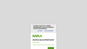 What Accounts.kivra.com website looked like in 2019 (5 years ago)