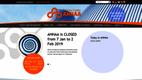 What Ahhaa.ee website looked like in 2019 (5 years ago)