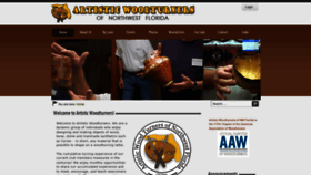 What Artisticwoodturners.org website looked like in 2019 (5 years ago)