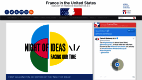 What Ambafrance-us.org website looked like in 2019 (5 years ago)