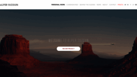 What Alpersuzgun.art website looked like in 2019 (5 years ago)