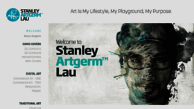 What Artgerm.com website looked like in 2019 (6 years ago)