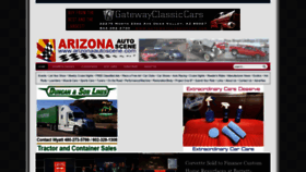 What Arizonaautoscene.com website looked like in 2019 (5 years ago)