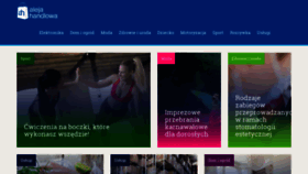 What Alejahandlowa.pl website looked like in 2019 (5 years ago)