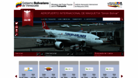 What Aeropuerto-maiquetia.com.ve website looked like in 2019 (5 years ago)