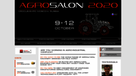 What Agrosalon.com website looked like in 2019 (5 years ago)