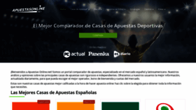 What Apuestasonline.net website looked like in 2019 (7 years ago)