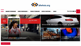 What Allwhois.org website looked like in 2019 (5 years ago)