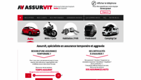 What Assurvit.fr website looked like in 2019 (5 years ago)
