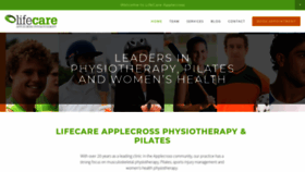 What Applecrossphysiotherapy.com.au website looked like in 2019 (5 years ago)