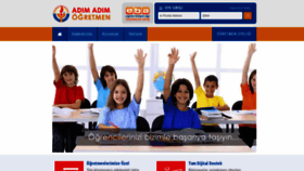 What Adimadimogretmen.com website looked like in 2019 (5 years ago)
