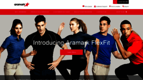What Aramarkuniform.com website looked like in 2019 (5 years ago)