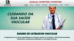 What Angiocamp.com.br website looked like in 2019 (5 years ago)
