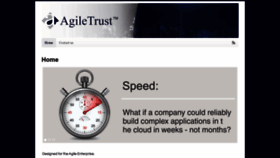 What Agiletrust.co.za website looked like in 2019 (5 years ago)