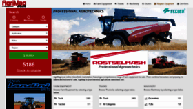 What Agrimag.co.za website looked like in 2019 (5 years ago)