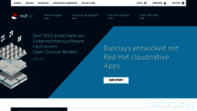 What At.redhat.com website looked like in 2019 (5 years ago)