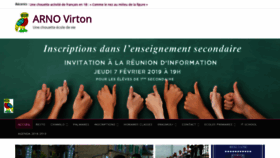 What Arno-virton.be website looked like in 2019 (5 years ago)