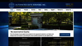What Automatedgateservices.com website looked like in 2019 (5 years ago)