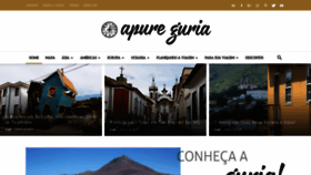 What Apureguria.com website looked like in 2019 (5 years ago)