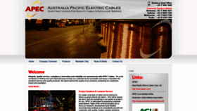What Apeccables.com.au website looked like in 2019 (5 years ago)