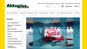What Akkuplus.de website looked like in 2019 (5 years ago)