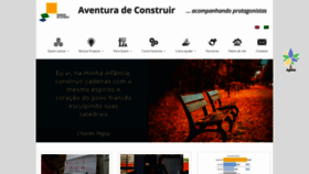What Aventuradeconstruir.org.br website looked like in 2019 (5 years ago)