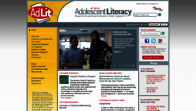 What Adlit.org website looked like in 2019 (5 years ago)