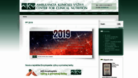 What Akv.sk website looked like in 2019 (5 years ago)