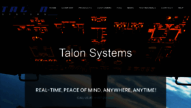 What Apps3.talonsystems.com website looked like in 2019 (5 years ago)