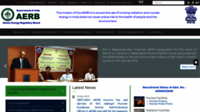 What Aerb.gov.in website looked like in 2019 (5 years ago)