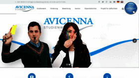 What Avicenna-studienwerk.de website looked like in 2019 (5 years ago)