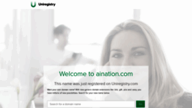 What Aination.com website looked like in 2019 (5 years ago)