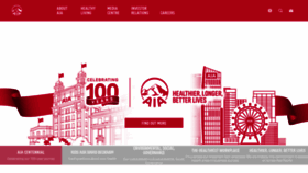 What Aia.com website looked like in 2019 (5 years ago)