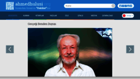 What Ahmedhulusi.org website looked like in 2019 (5 years ago)