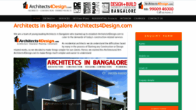 What Architects4design.com website looked like in 2019 (5 years ago)